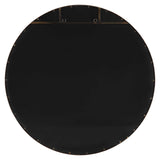 Junius Large Round Mirror - Gold / Silver by Uttermost - View 6