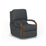 Woodlawn Traditional Fabric Power Rocking Recliner | Flexsteel
