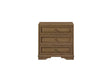 3-Drawer Nightstand - Almond
