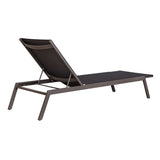 Bea Outdoor Pool Chaise - Black by Uttermost - View 9