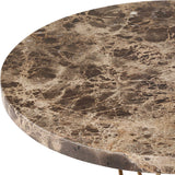 Levitate Marble Accent Table - Dark Brown by Uttermost - View 5