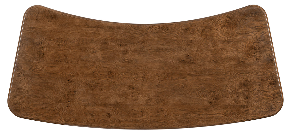 Melange Romano Writing Desk - Light Brown by Hooker Furniture - View 12