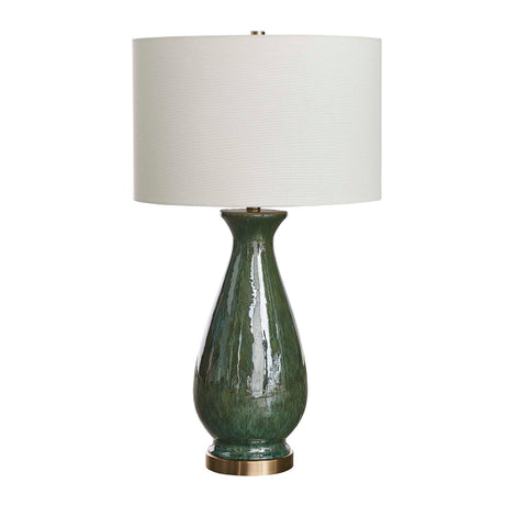Colestin Table Lamp Deep Green - Dark Green by Uttermost - View 4