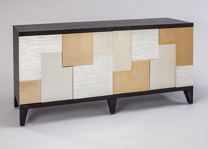 Black Ash Cabinet 4F10-S with Multi-Tone Door Front & Optional Mirror – Artmax - Home Elegance USA