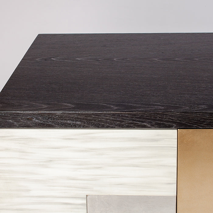 Black Ash Cabinet 4F10-S with Multi-Tone Door Front & Optional Mirror – Artmax - Home Elegance USA