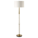 Faro White Marble Floor Lamp by Uttermost - View 4