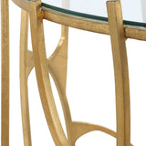 Ritual Round Gold Side Table by Uttermost - View 3