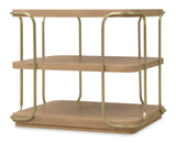 Banyon Bay End Table Desert Oak - Light Brown by Hooker Furniture - View 6