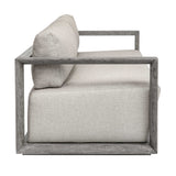 Remsen Outdoor Sofa - Gray by Uttermost - View 3