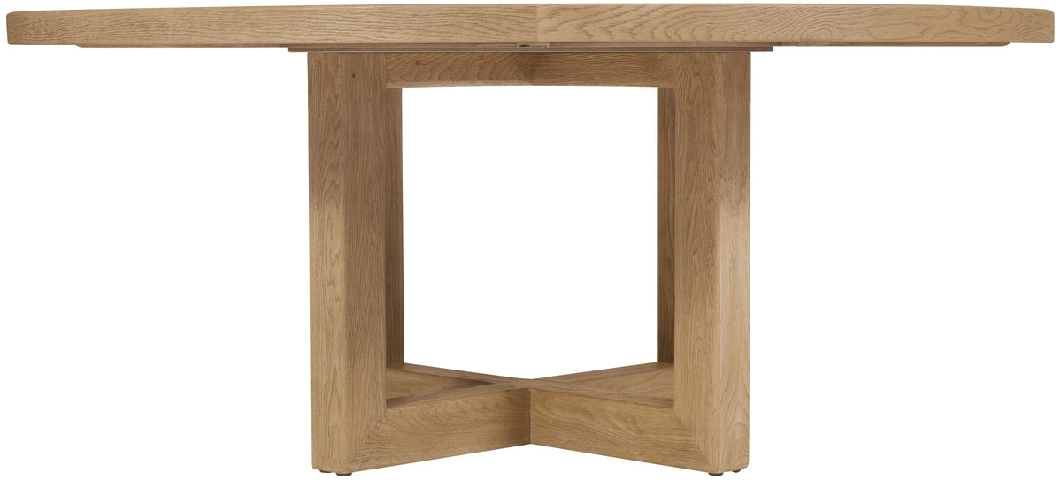 Driftwood 72" Round Dining Table Buckboard - Light Brown by Hooker Furniture - View 3