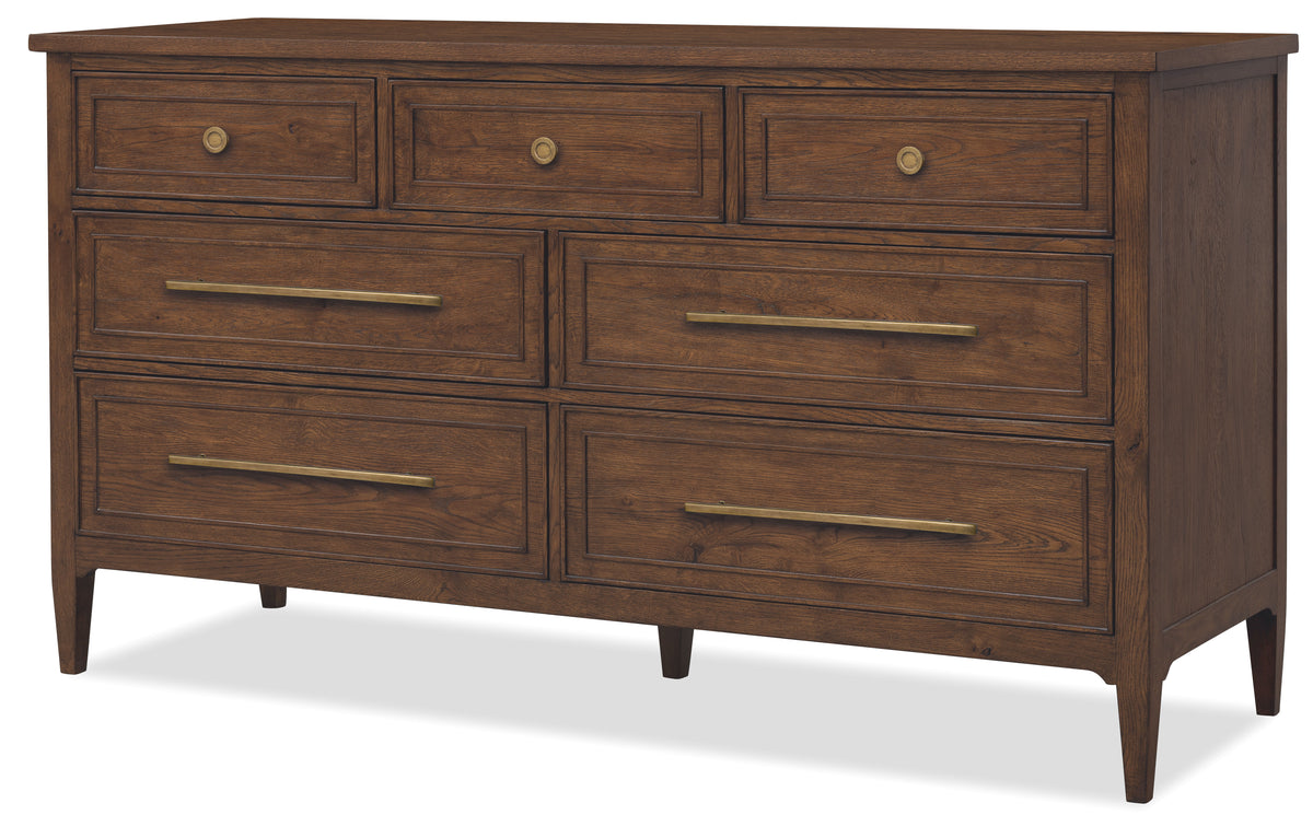 Cashiers Dresser Chestnut - Dark Brown by Hooker Furniture - View 2