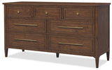 Cashiers Dresser Chestnut - Dark Brown by Hooker Furniture - View 2