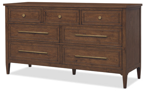 Cashiers Dresser Chestnut - Dark Brown by Hooker Furniture - View 2