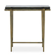 Preston Rectangular Accent Table Brass,Gold - Black / Gold by Uttermost - View 1