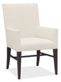 Driftwood Fabric Upholstered Arm Chair (Set of 2) Burnt Timber / Beige - Black / Beige by Hooker Furniture - View 1