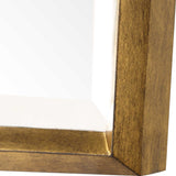 On Point Wood Dressing Mirror - Gold by Uttermost - View 5