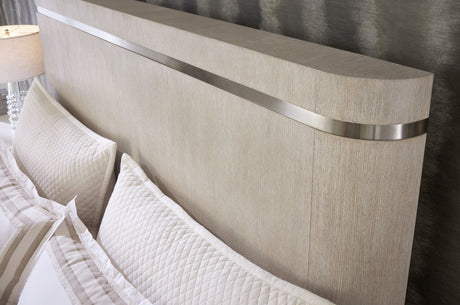 Modern Mood Queen Panel Bed - Beige by Hooker Furniture - View 2