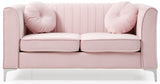 Delray G794A - L Loveseat ( 2 Boxes ) , PINK - B078S00081 - Home Elegance USA - 3