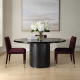 Hersch Round Dining Table - Black by Uttermost - View 2