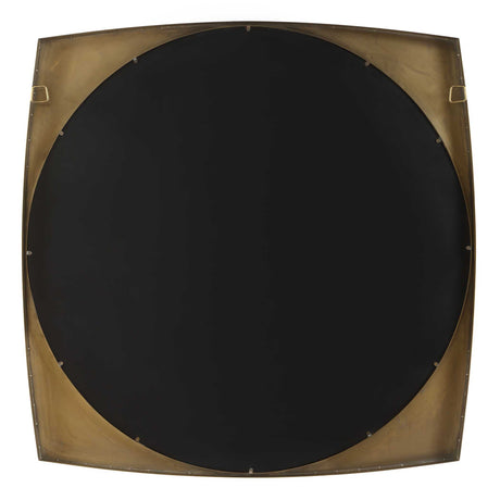 Neilia Round Mirror Brass - Gold by Uttermost - View 6