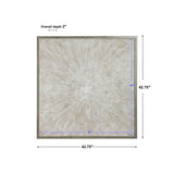 Mesmerize Abstract Art - Light Gray / Beige by Uttermost - View 7