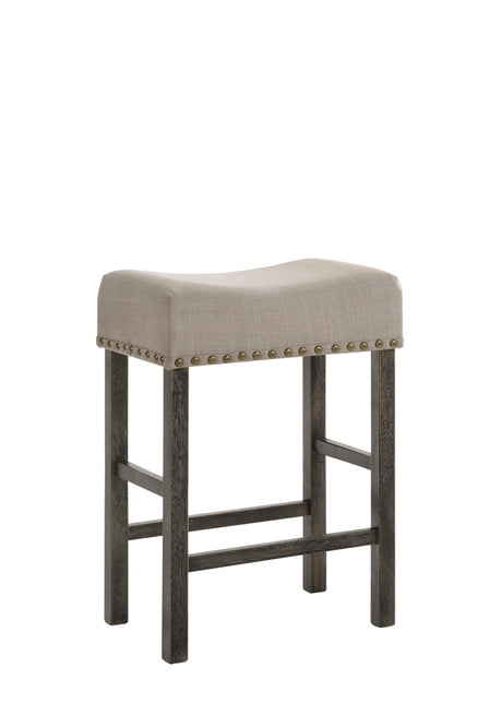 Martha II Weathered Gray Finish 7 PCs Counter Height Dining Room Set - sold by Home Elegance USA
