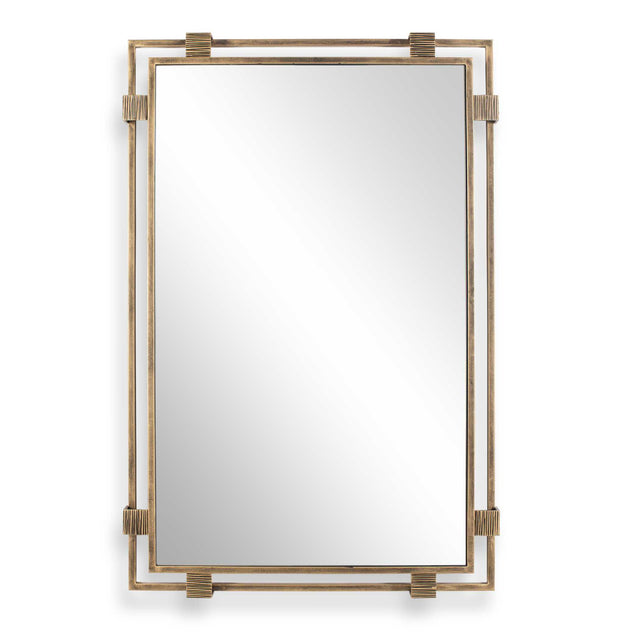 Elsher Mirror - Gold by Uttermost - View 1