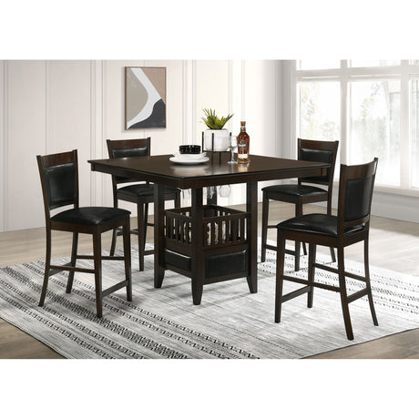 Finley Espresso 5-piece Dining Set - sold by Home Elegance USA