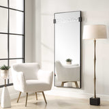 Stratton Modern Dressing Mirror - Black by Uttermost - View 3