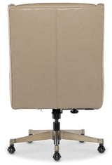 Primrose Executive Swivel Tilt Chair - Beige by Hooker Furniture - View 5