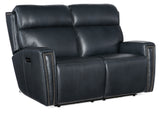 Ruthe Zero Gravity Power Recline Loveseat With Power Headrest - Blue by Hooker Furniture - View 1
