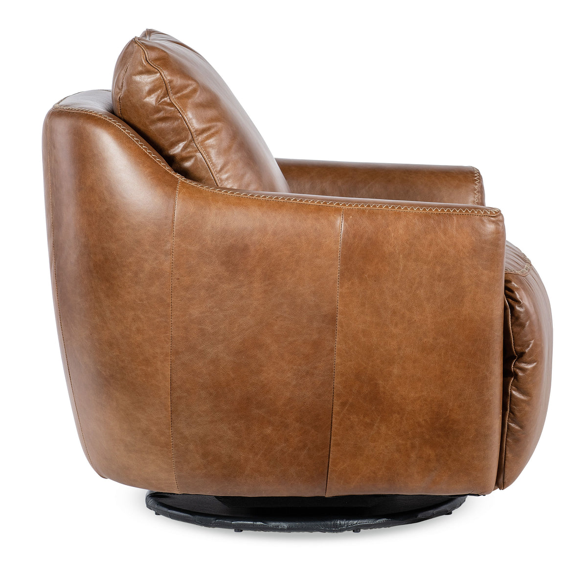 Beau Swivel With Power Footrest - Light Brown by Hooker Furniture - View 7