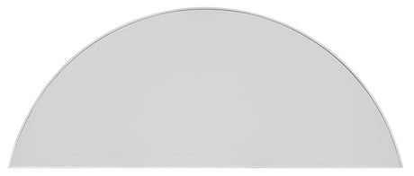 Melange On The Bright Side Demilune Console - White by Hooker Furniture - View 4