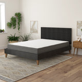 8' Daisy Firm Memory Foam Mattress with Edge Support and Air Grid Twin Long