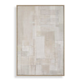 Erase Canvas Abstract Art - Gray by Uttermost - View 1