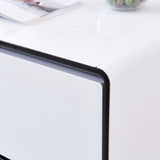 Smart Table Fridge, Multifunctional Coffee Table with Cooler and Frozen - Home Elegance USA