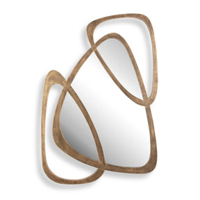 Momentum Mirrored Wall Decor - Gold by Uttermost - View 1