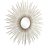 Golden Rays Starburst Mirror by Uttermost - View 3