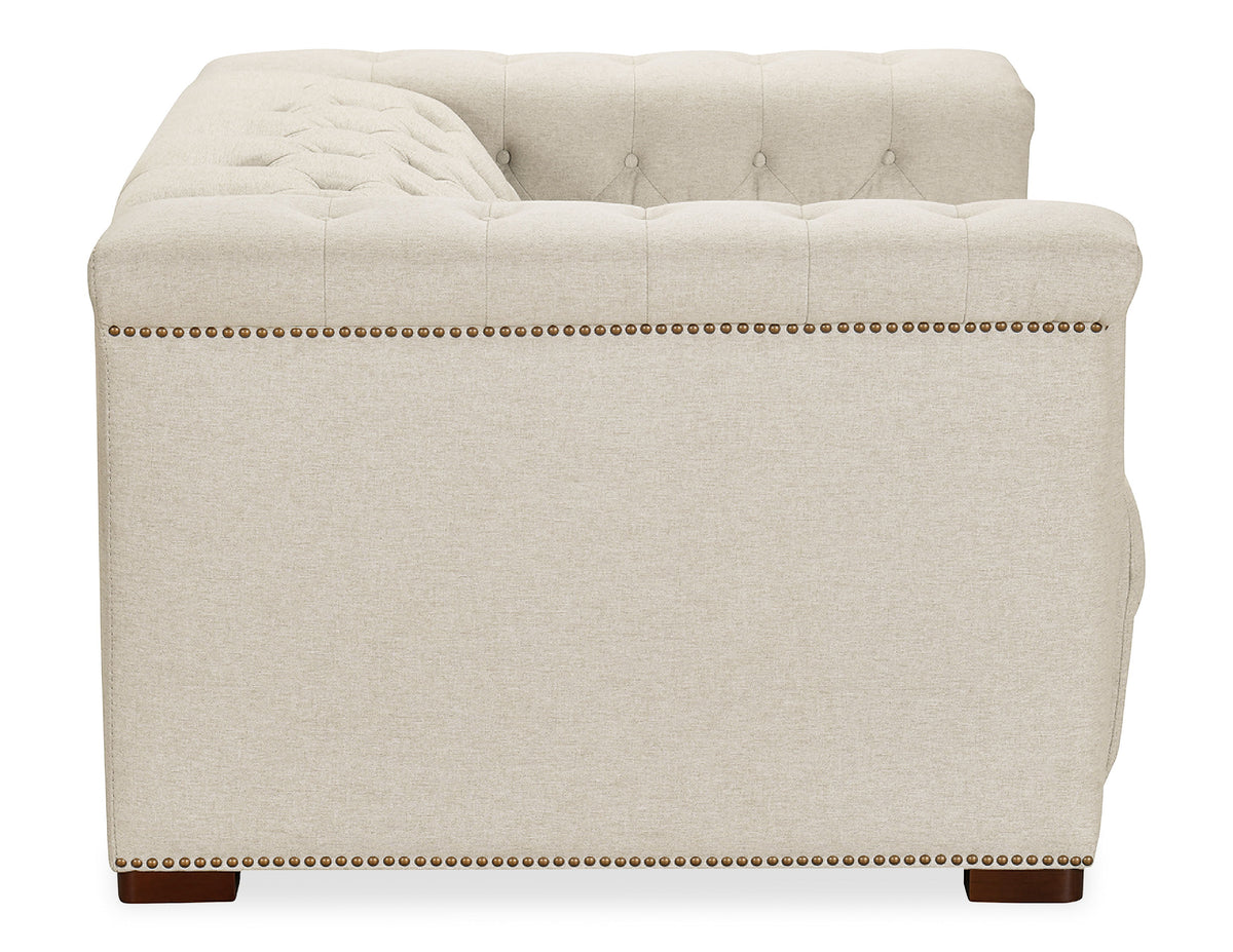 Savion Deux Power Recliner With Power Headrest - Beige by Hooker Furniture - View 10