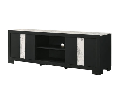 1pc Entertainment Console Rustic Charm Driftwood Wood Finish Open Shelf Living Room Furniture - sold by Home Elegance USA