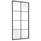 Rousseau Iron Window Mirror - Black by Uttermost - View 4
