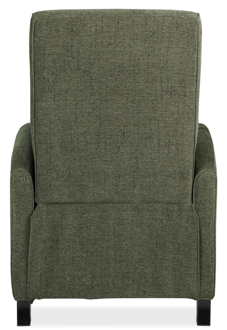Denver Push Back Recliner - Dark Green by Hooker Furniture - View 4
