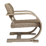Rehema Outdoor Wicker Lounge Chair - Gray by Uttermost - View 5
