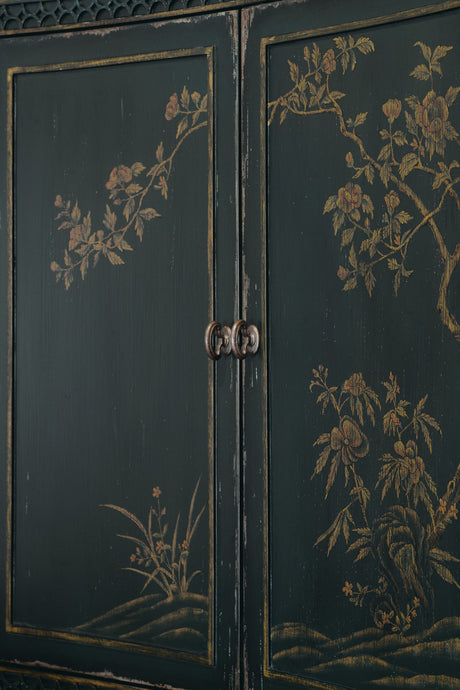 Charleston Two-Door Accent Chest - Dark Green by Hooker Furniture - View 3