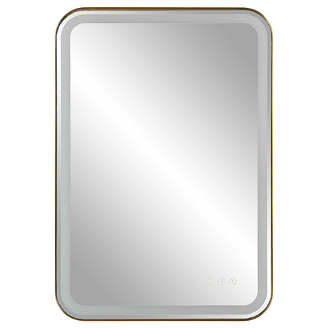 Crofton Vanity Mirror Gold & Silver - Gold / Silver by Uttermost - View 5
