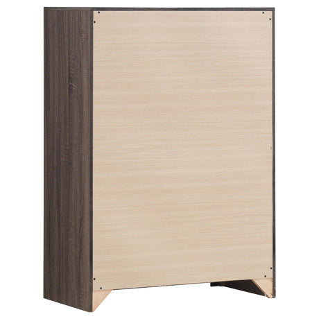 Sherwood Barrel Oak 5-piece Queen Bedroom Set - sold by Home Elegance USA
