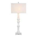 Mayme Table Lamp - White by Uttermost - View 5