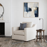 Milo Fabric Chair With Nailhead Trim | Flexsteel