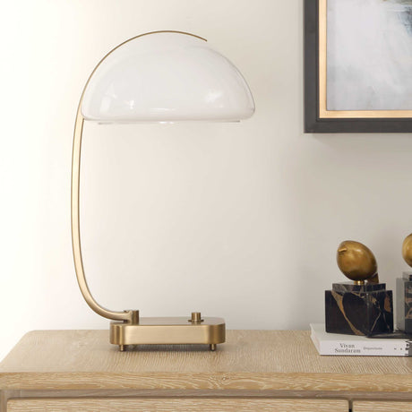 Bend The Rules Desk Lamp Brass - Gold by Uttermost - View 5