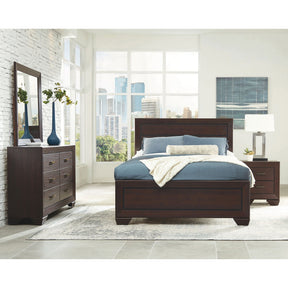 Oatfield Dark Cocoa  4-piece Queen Bedroom Set - sold by Home Elegance USA